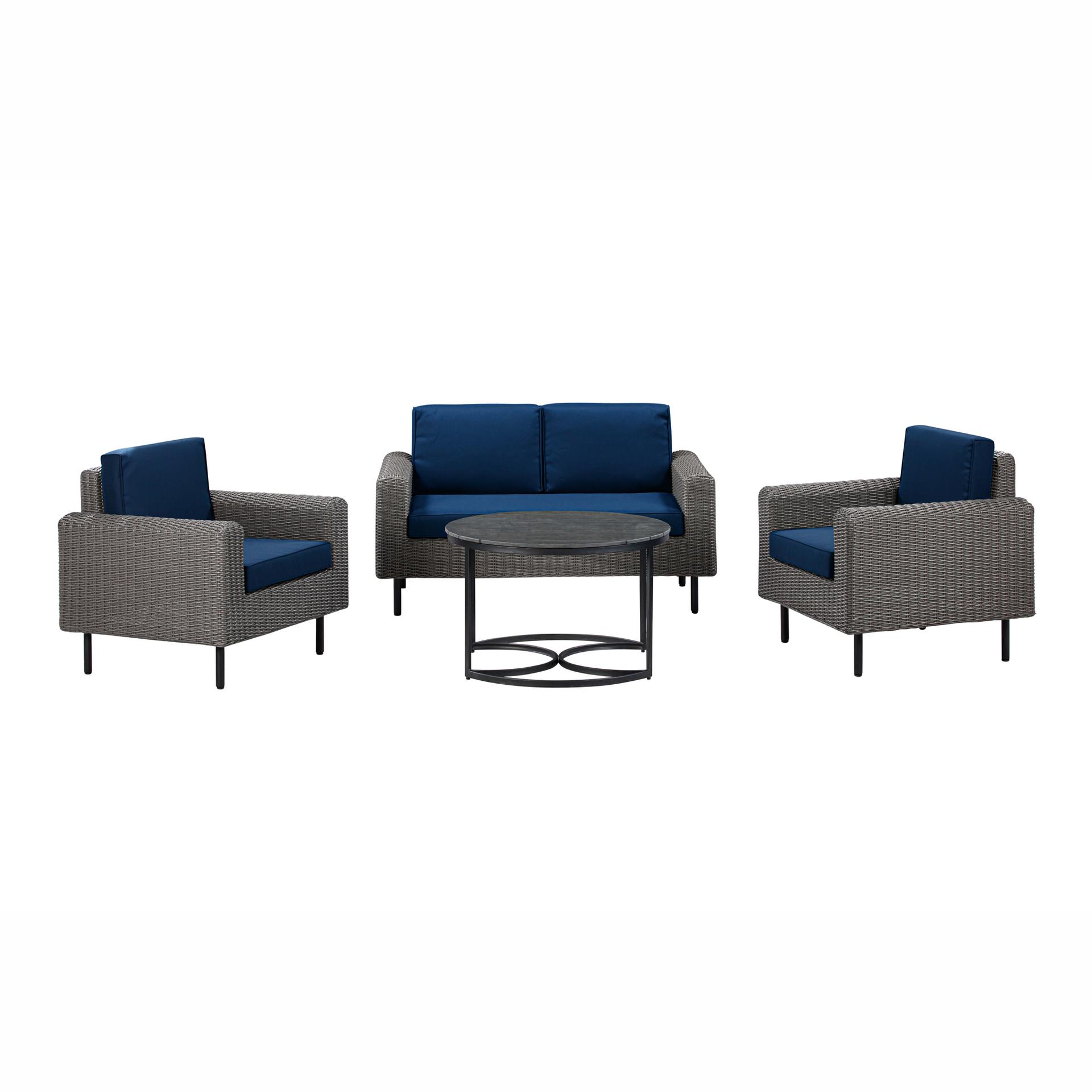 patio conversation sofa set