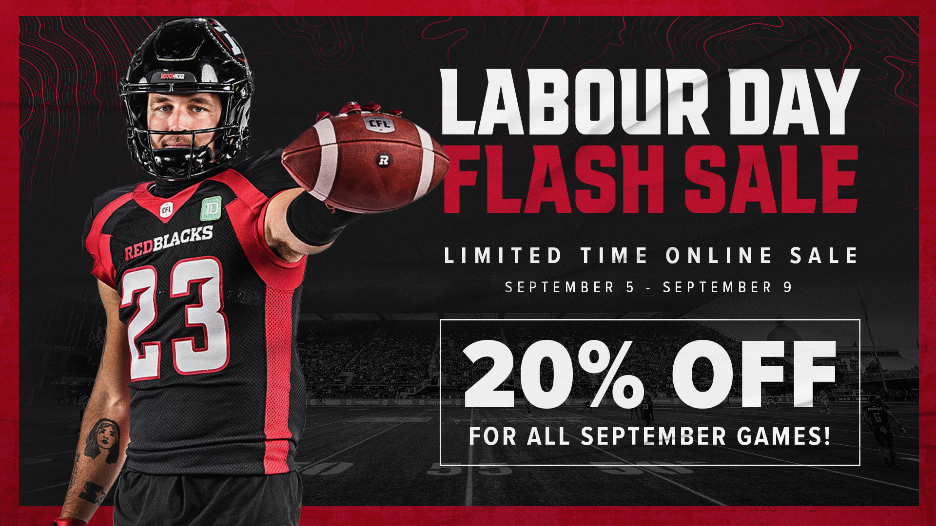 labour day flash sale