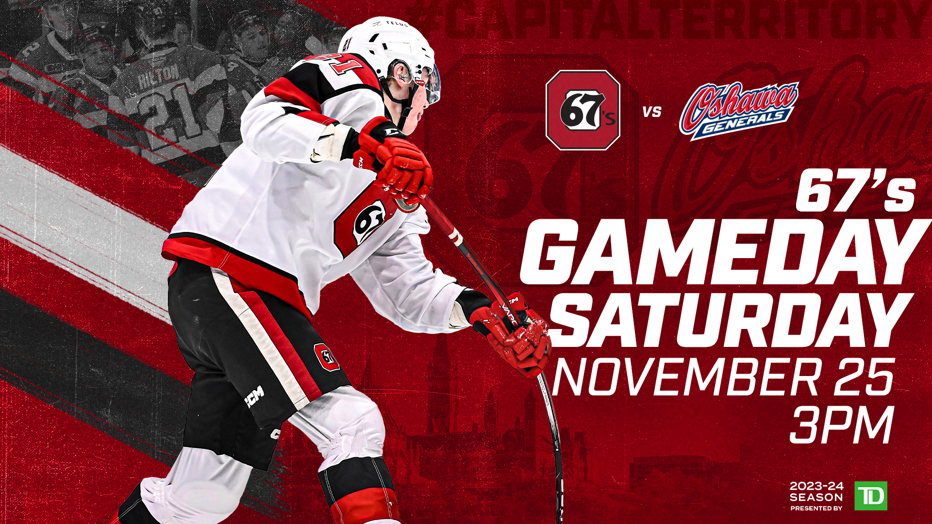 67's Game Day November 25