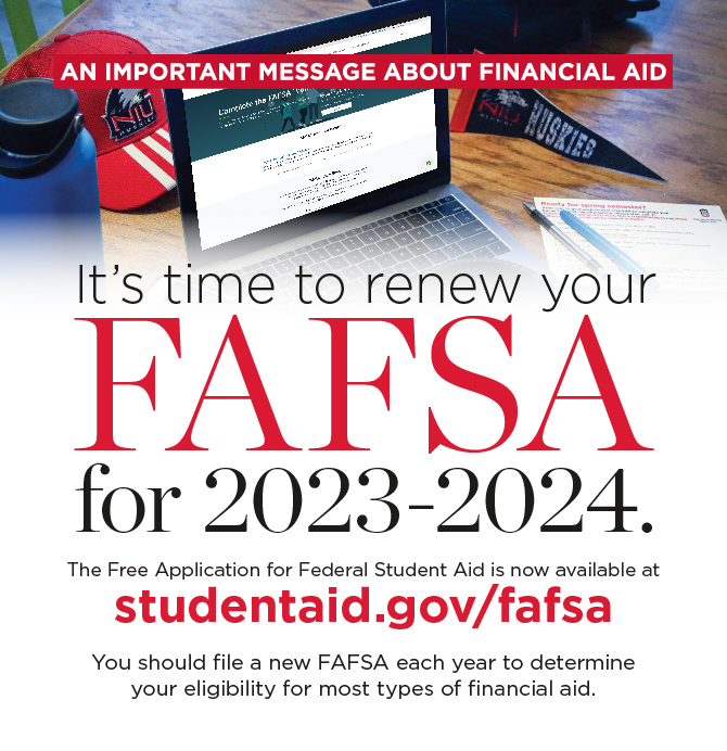 Complete your FAFSA.