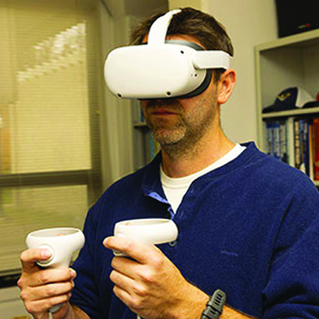 Teaching in the metaverse.
