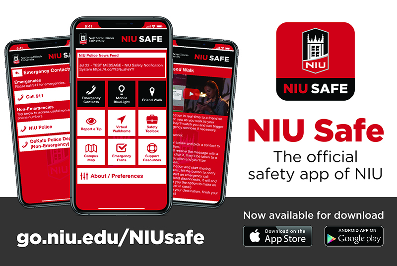 Download the NIU Safe app.