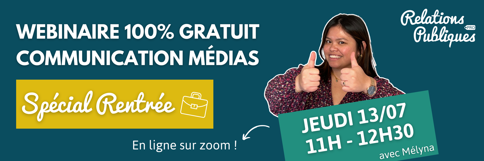 Webinaire communication médias