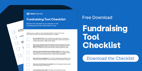 Fundraising tool checklist