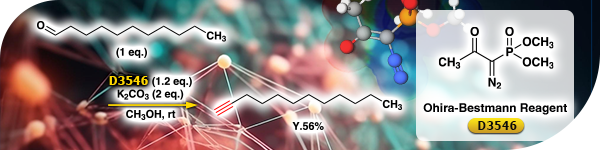 Construction of the Terminal Alkyne Using Ohira-Bestmann Reagent