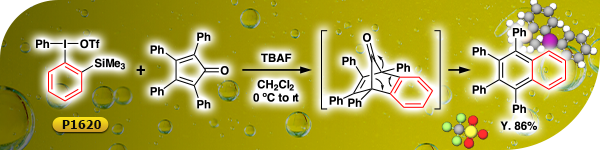 Diels-Alder Reaction Using the Benzyne Precursor