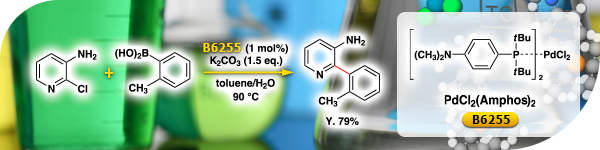 Suzuki-Miyaura Cross Coupling with PdCl2(Amphos)2