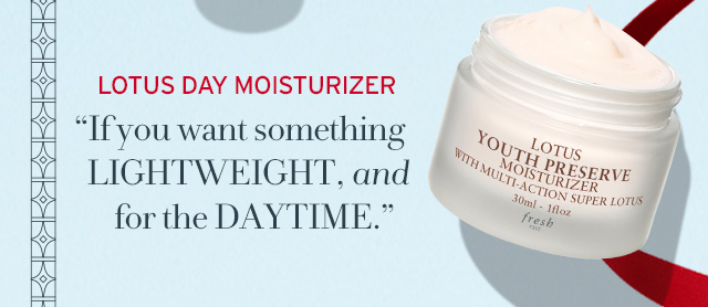 Lotus Day Moisturizer