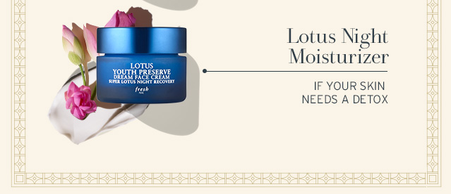 Lotus Night Moisturizer