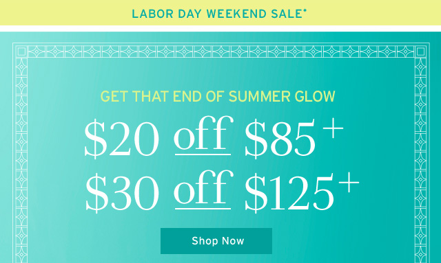 LABOR DAY WEEKEND SALE