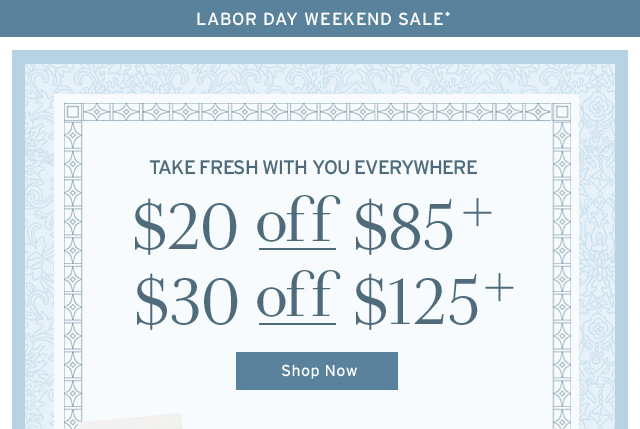 LABOR DAY WEEKEND SALE