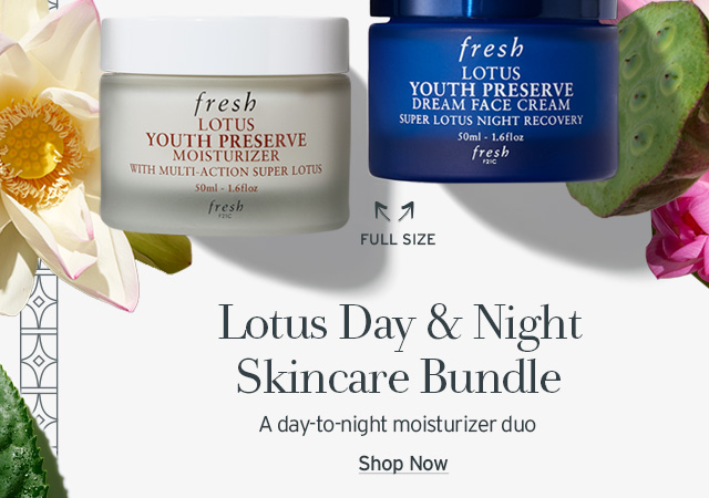 Lotus Day and Night Skincare Bundle