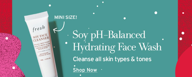 Soy pH-Balanced Hydrating Face Wash