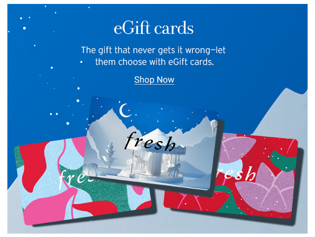 eGift cards