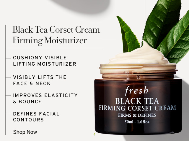 Black Tea Corset Cream Firming Moisturizer