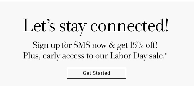 Let’s stay connected!