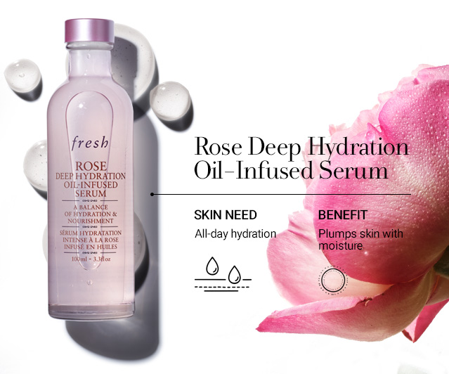 Rose Deep Hydration Oil-Infused Serum