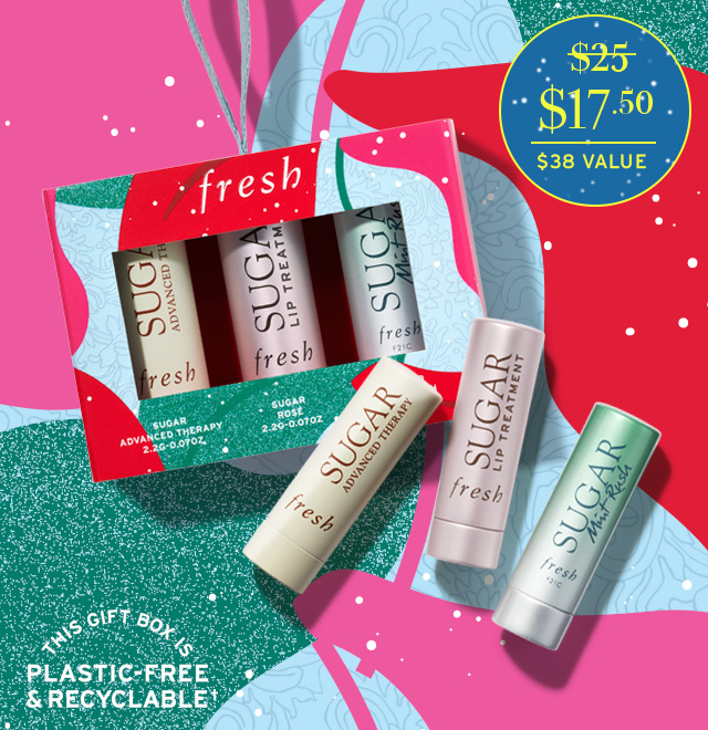 Sugar color & care lip balm set