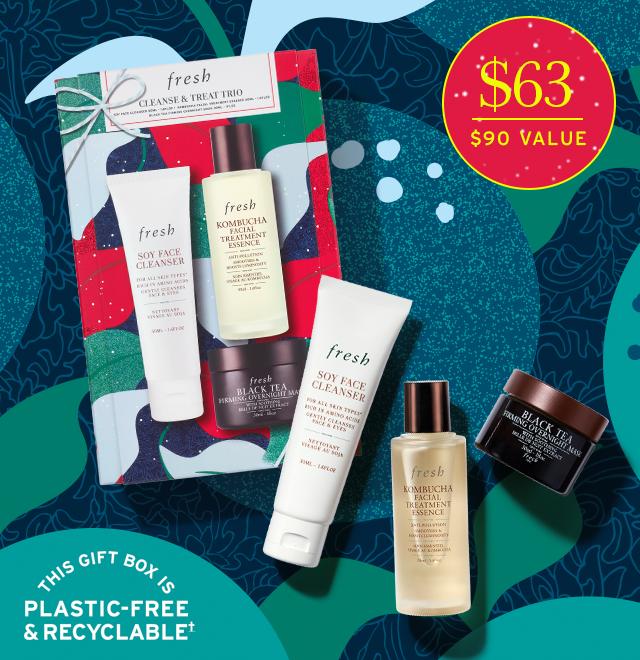 Cleanse & Treat Trio Skincare Set