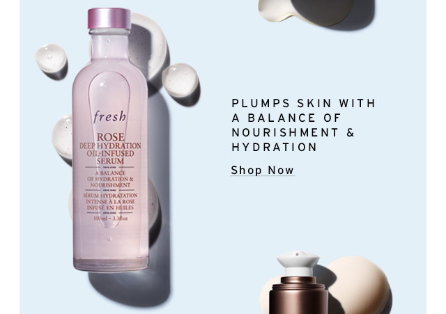 Plumps skin with a balance of nourishment & hydration