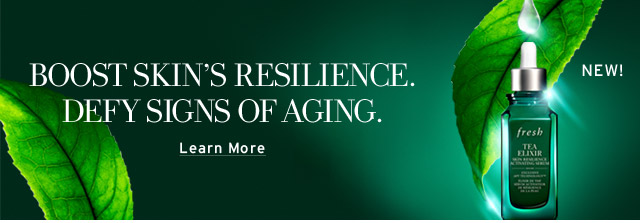 Boost skin’s resilience. Defy signs of aging.