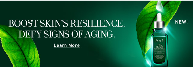 Boost skin’s resilience. Defy signs of aging.