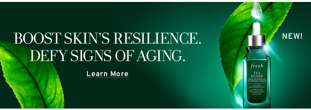 Boost skin’s resilience. Defy signs of aging.