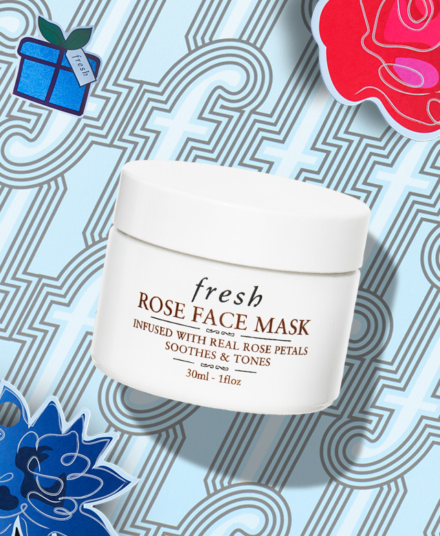 Rose Face Mask