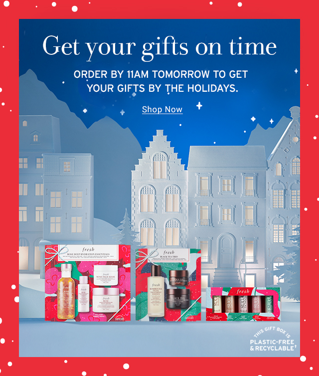 Get your gifts on time