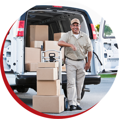 Parcel and package delivery photo