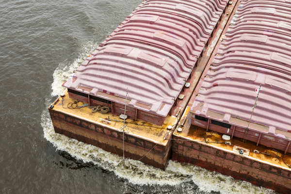 Barges on the River