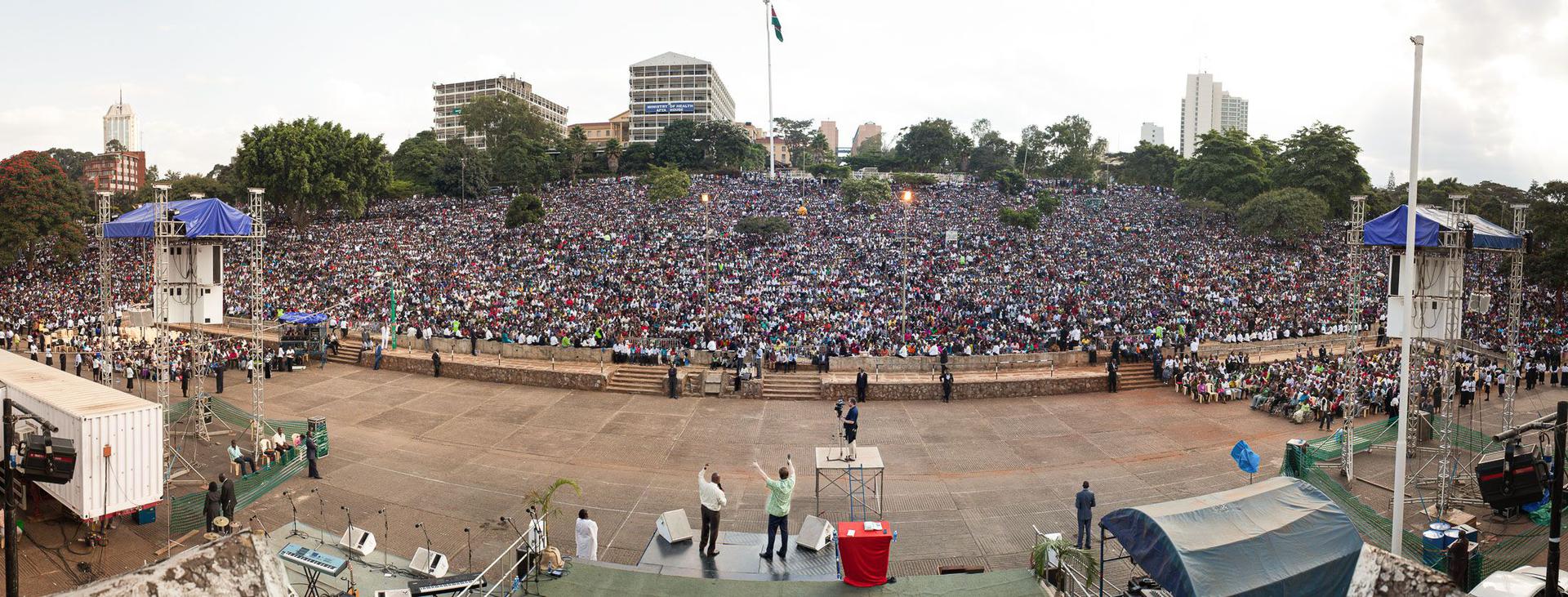 Uhuru Park, Kenya Crusade