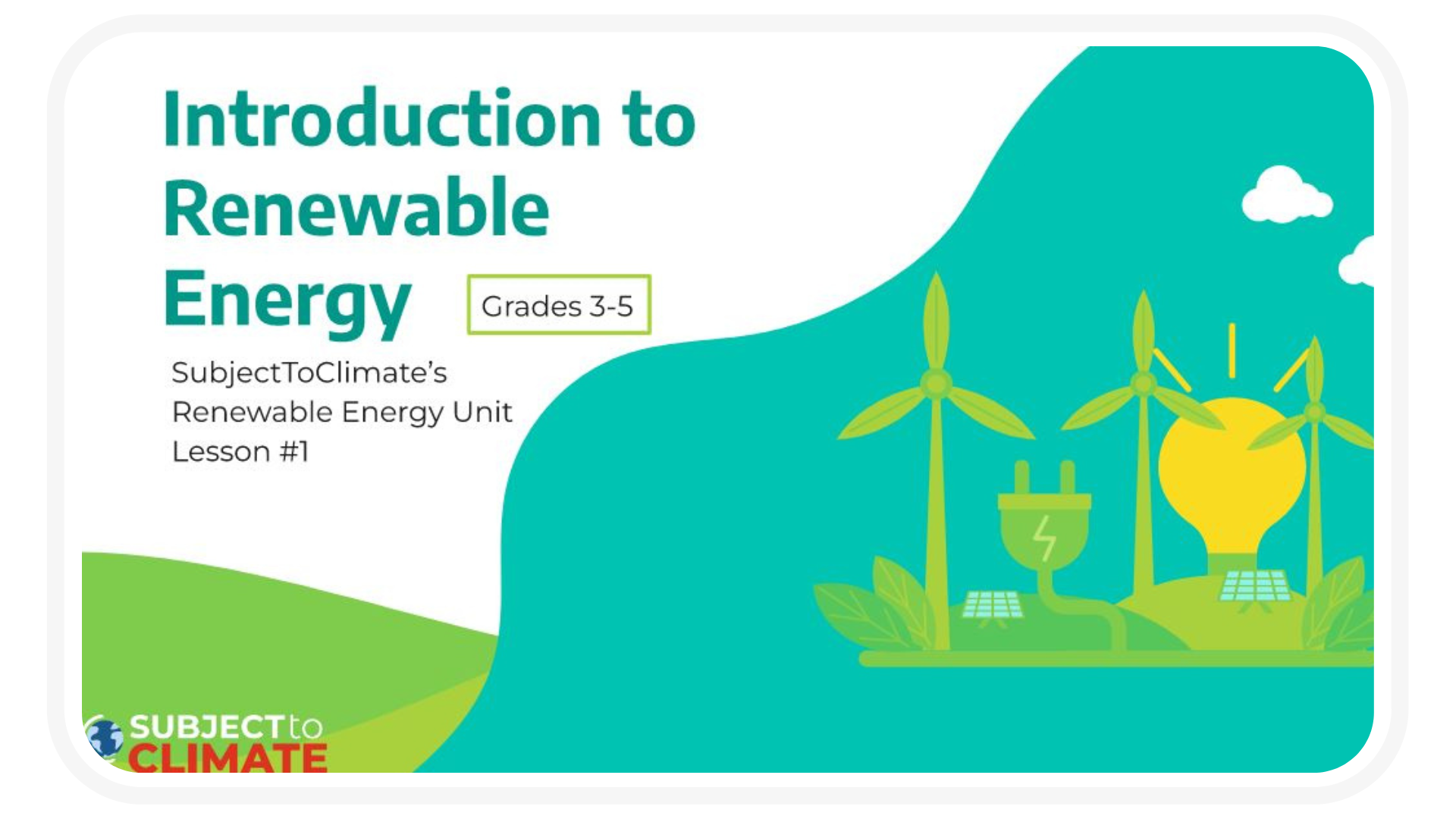 Introduction to Renewable Energy