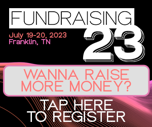 Register NOW for Fundraising23!