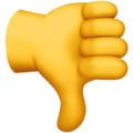 Thumbs Down Emoji