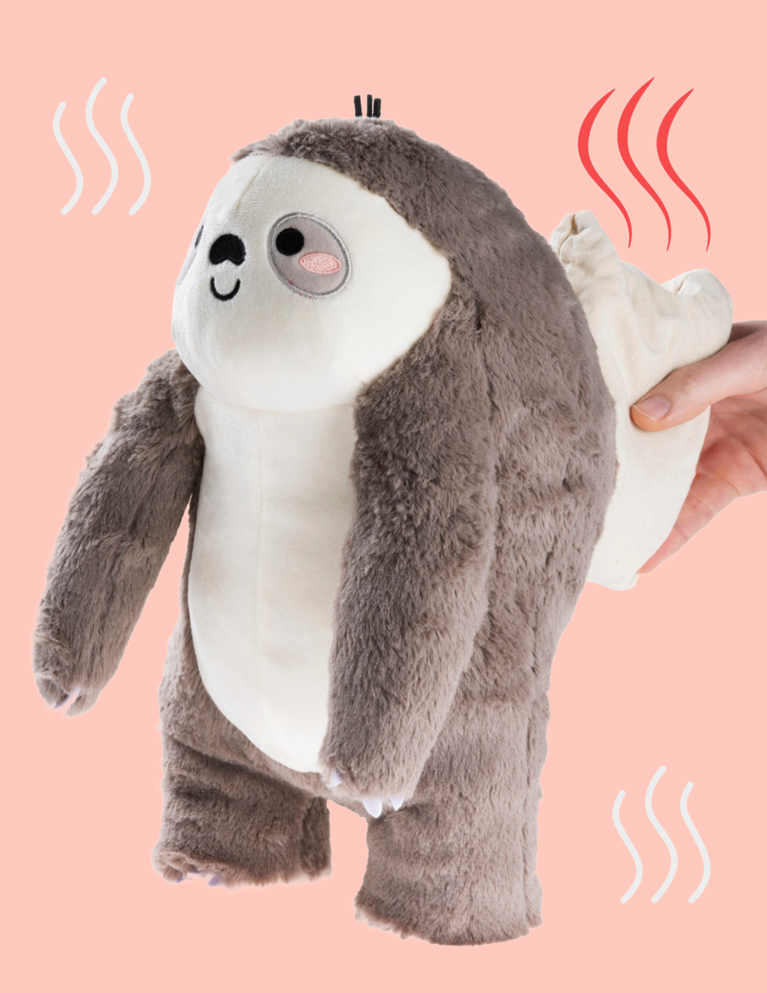Heated Sloth Plush
