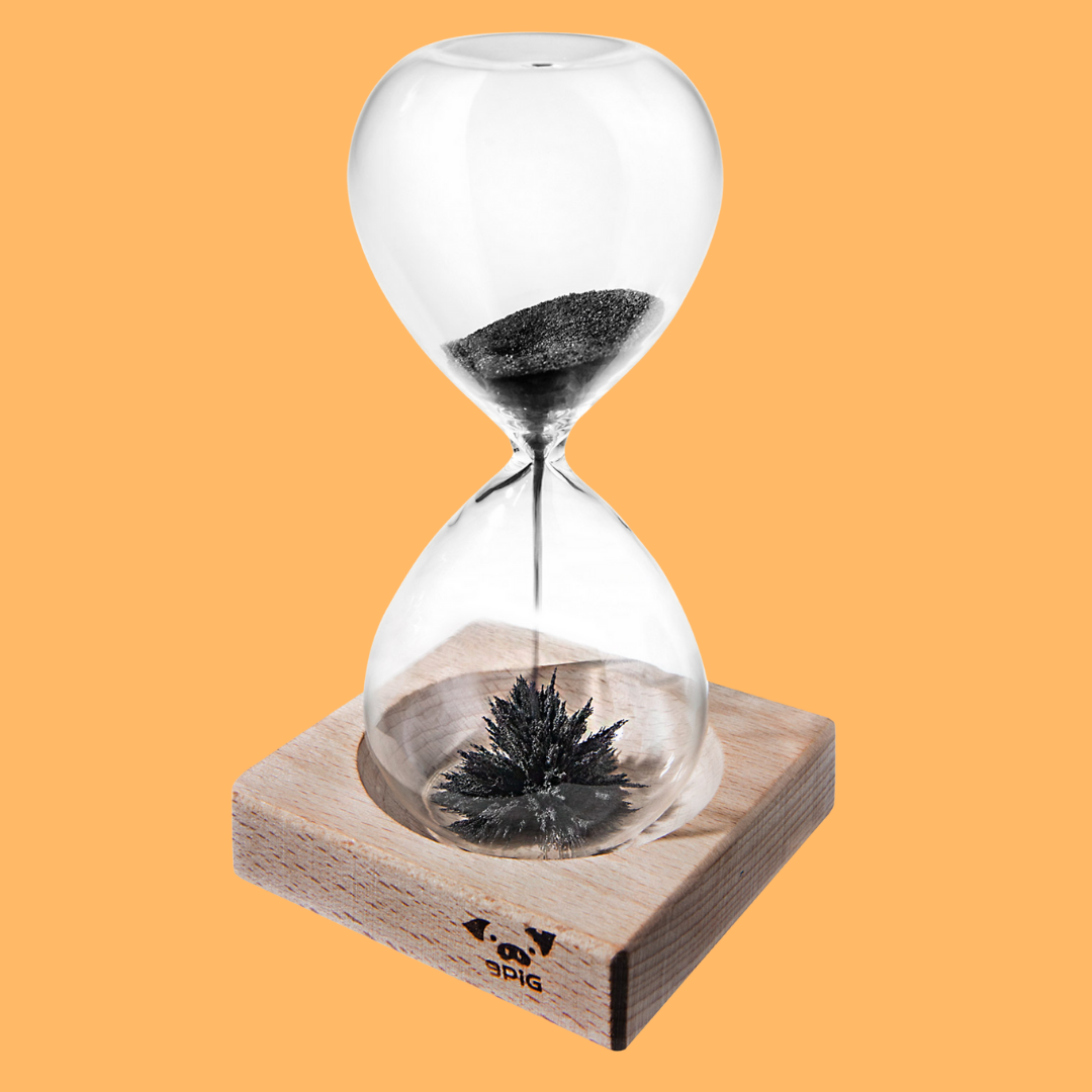 Magnetic Sand Hourglass!