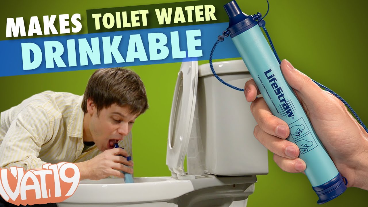 LifeStraw: Makes Toilet Water Drinkable!