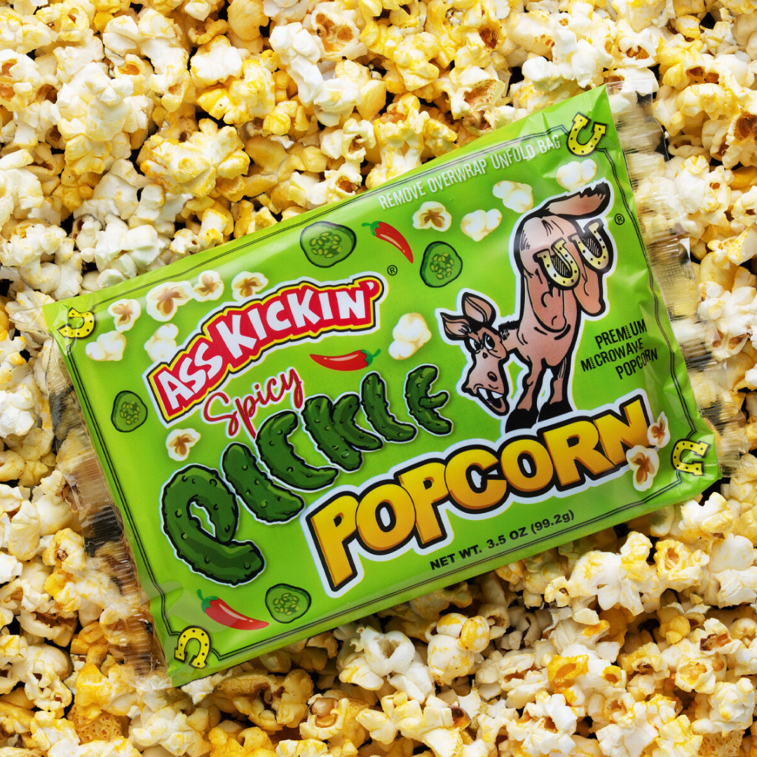 Spicy Pickle Popcorn