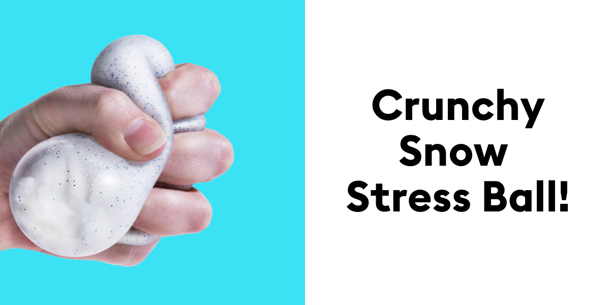 Crunchy Snow Stress Ball