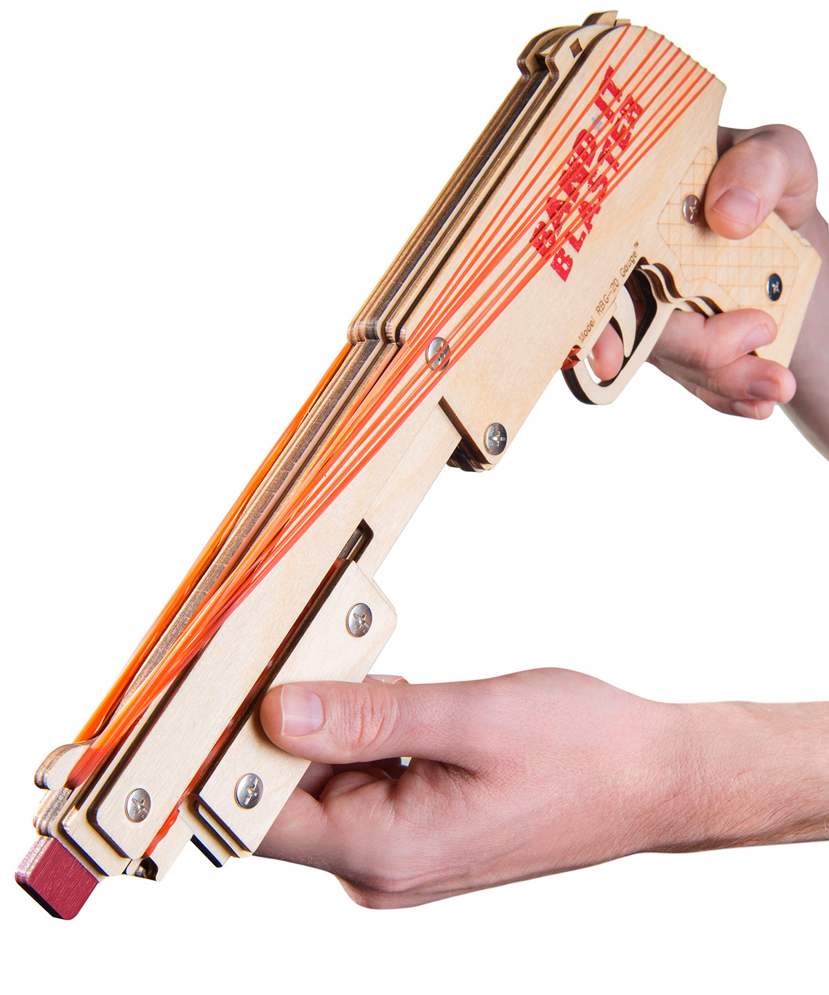 Pump-Action Rubber Band Shotgun