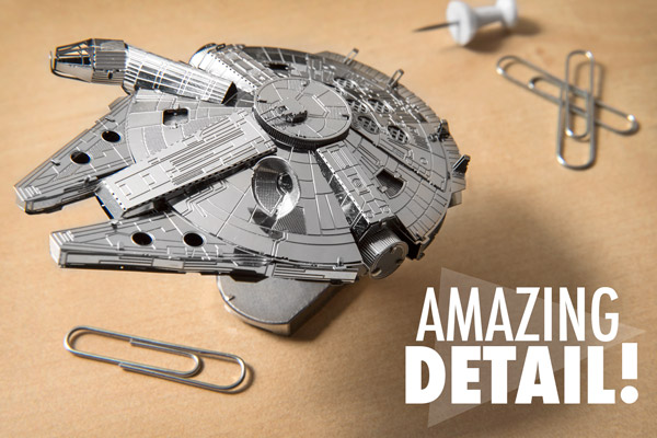 Star Wars 3D Metal Models!