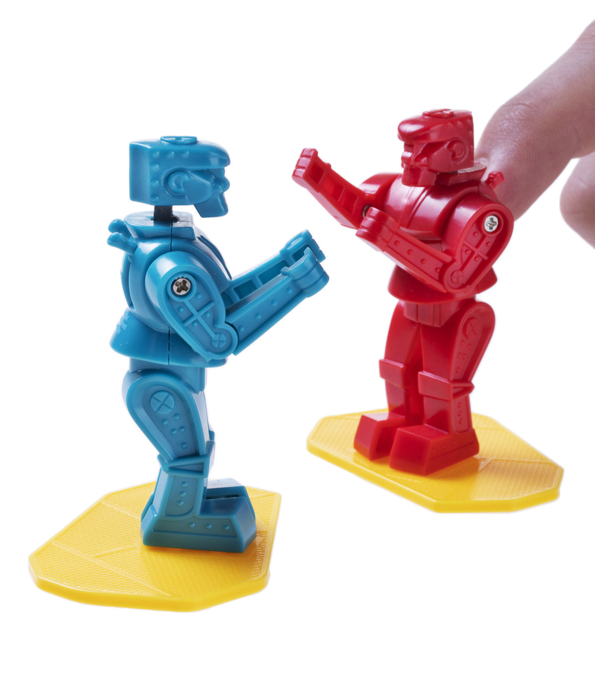 World’s Smallest Rock ’Em Sock ’Em Robots