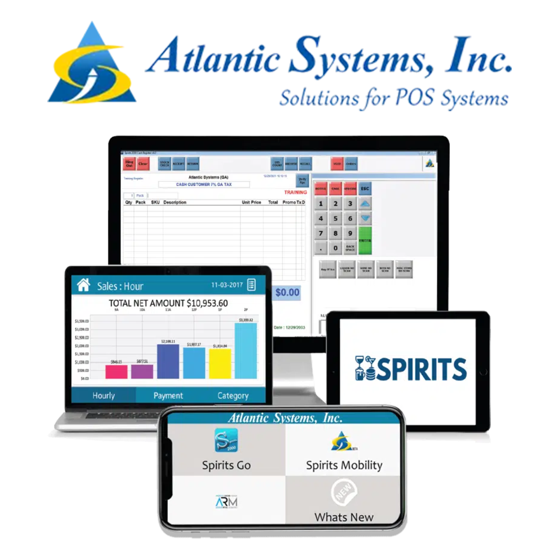 Atlantic Systems Inc. Solutions for POS Systems