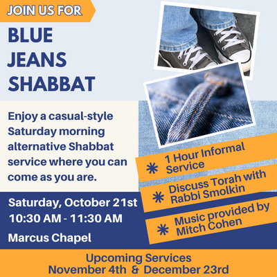 Blue Jeans Shabbat