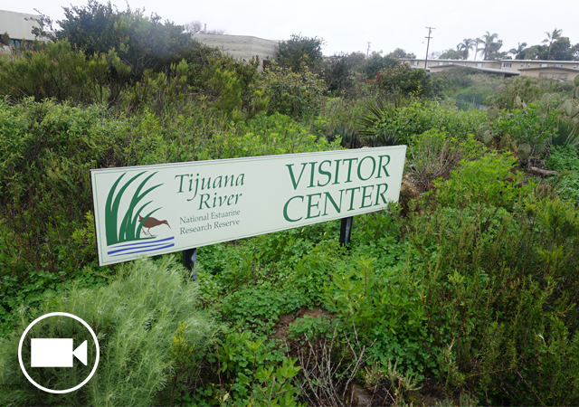 Tijuana River estuary sign