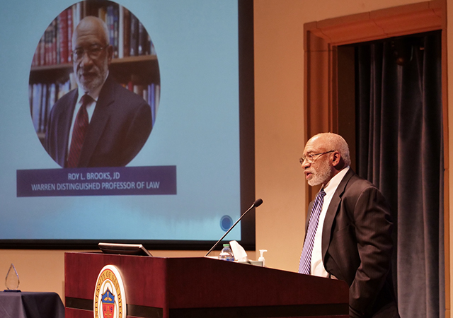 Inaugural Roy L. Brooks event