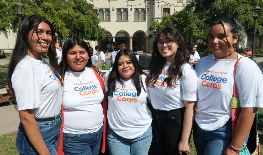 College Corps. Swearing In