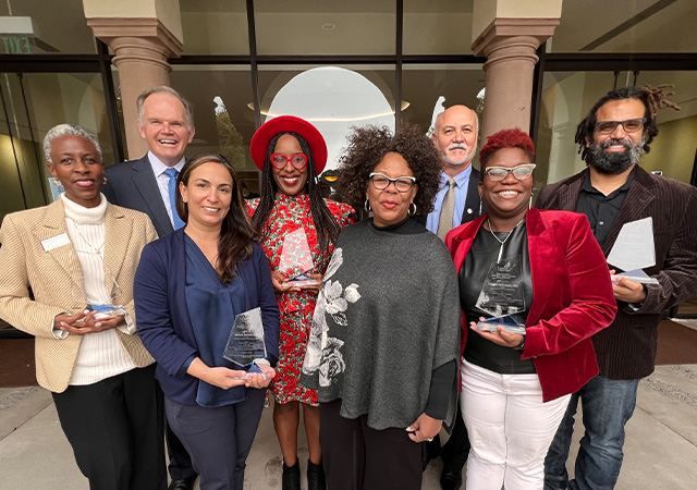Image of the Diversity and Inclusion Impact Award recipients