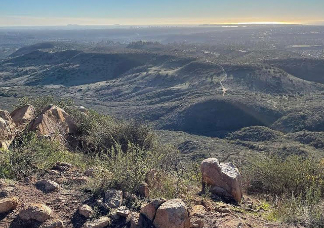 View from Mission Hills hike